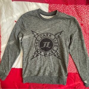 J. Lindebergh Gray Graphic Sweatshirt- men’s small
